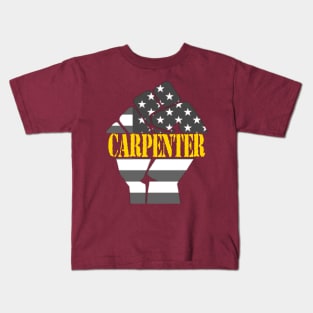 Carpenter job independent day Kids T-Shirt